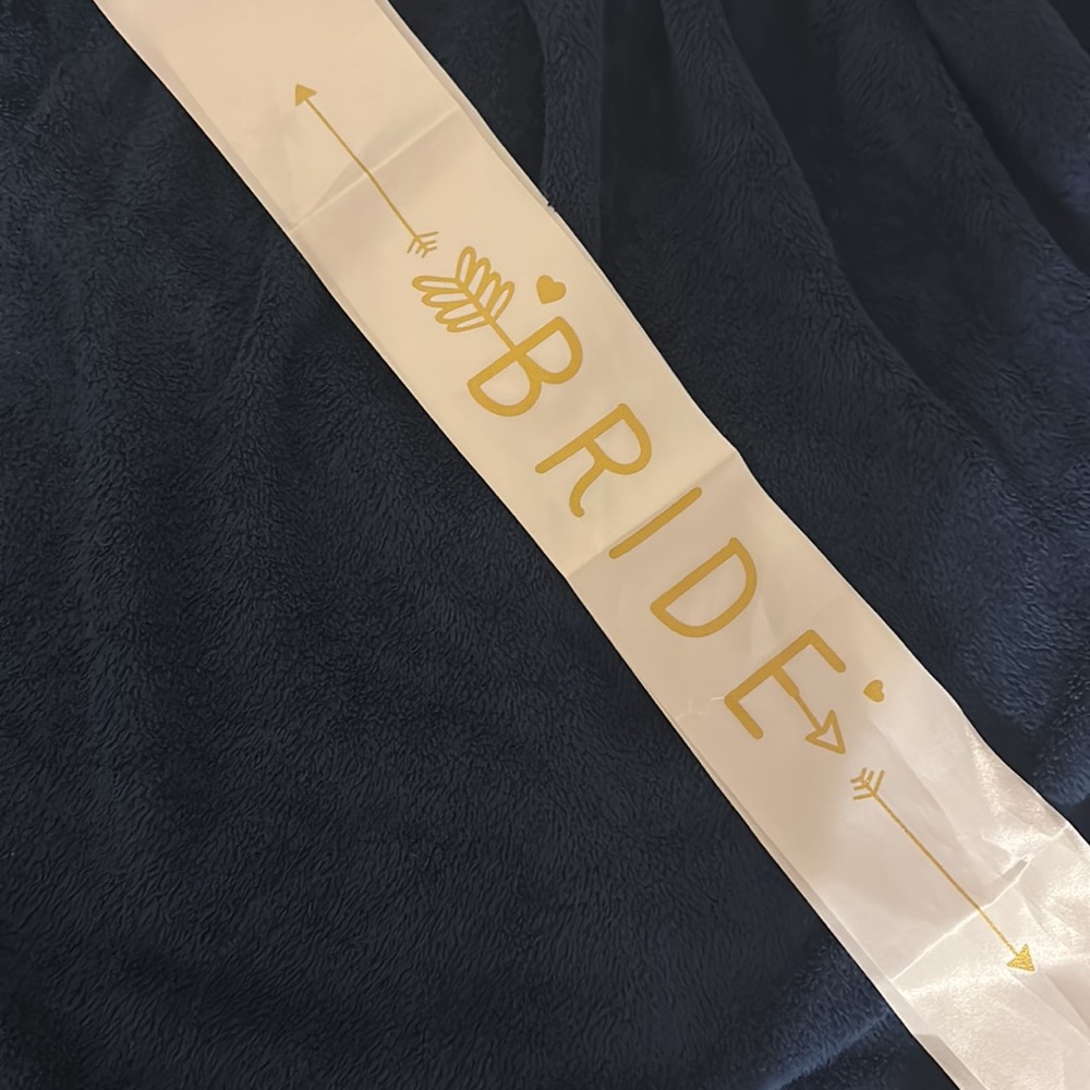 Bride Sash - Picture 4 of 4